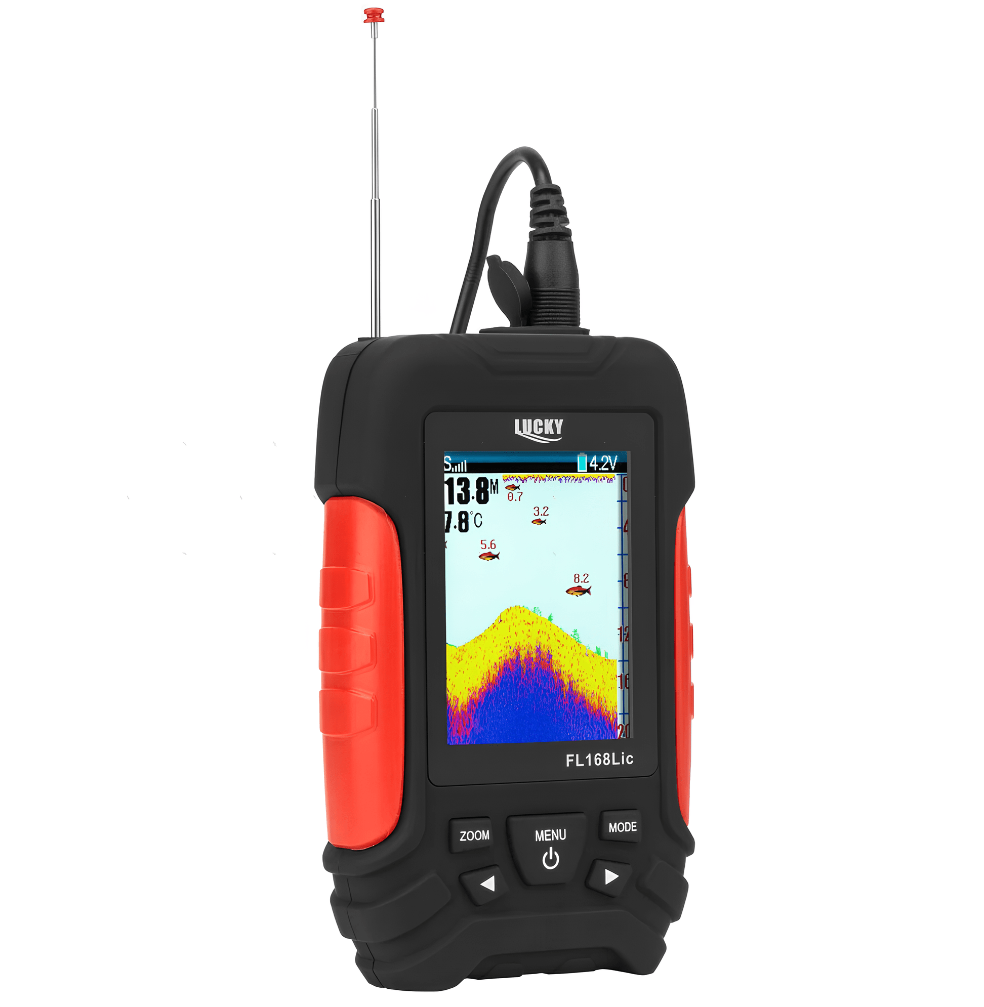 Эхолот Lucky FL168LIC-WT