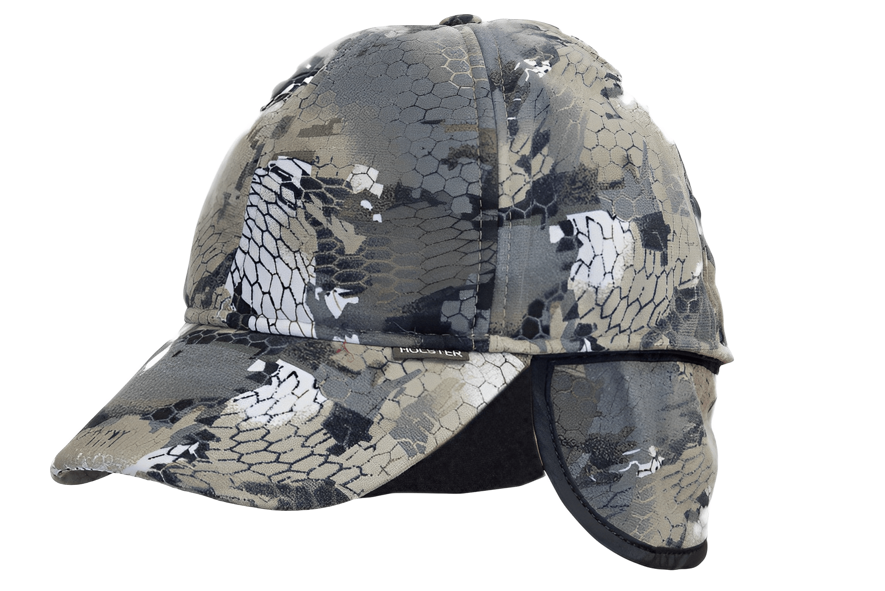 Бейсболка утепленная Хольстер Скаут (алова/серые соты)